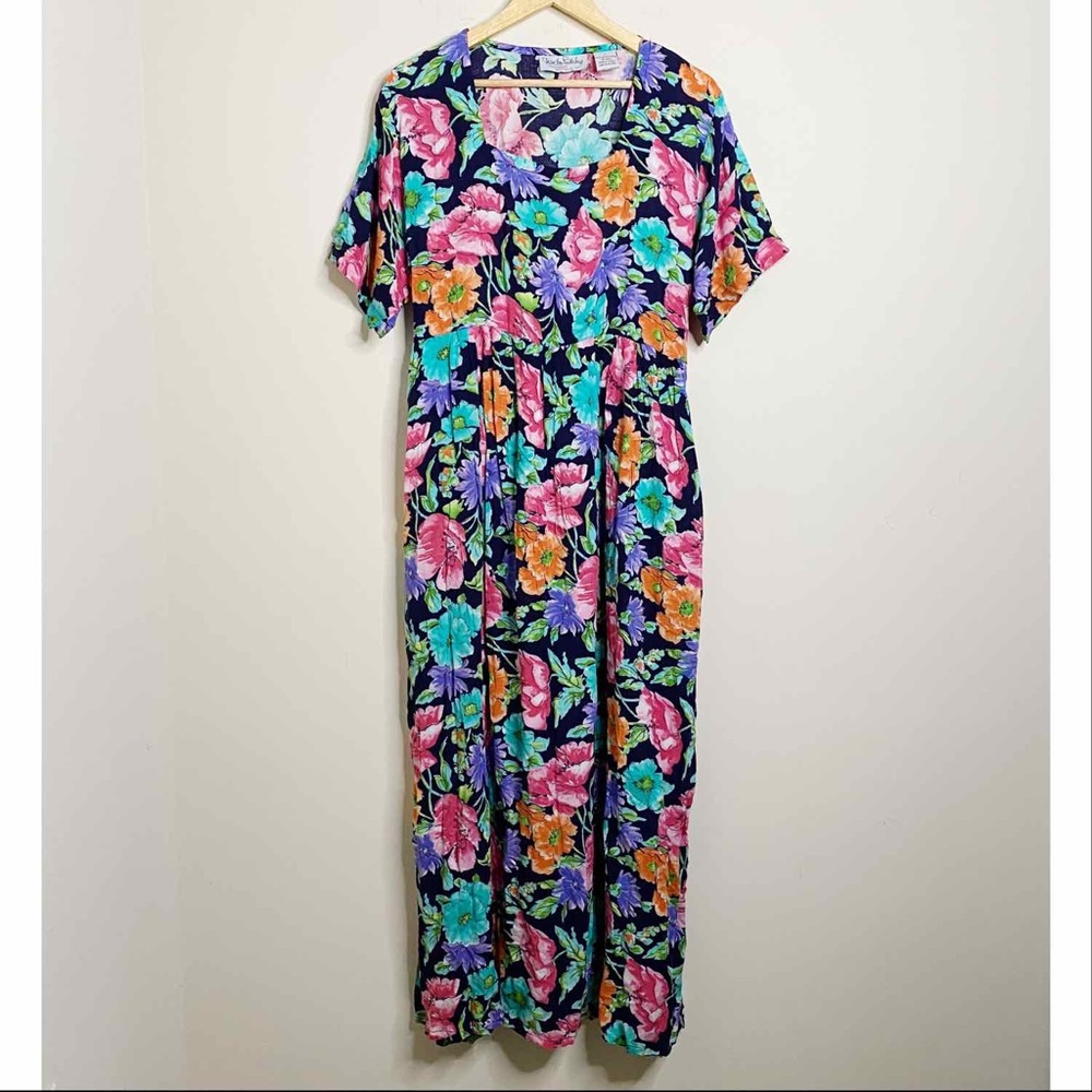 Diane Von Furstenburg 90's Vintage Maxi Dress